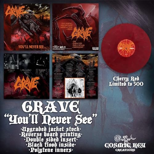 You Will Never See… (Cherry Eco Red Vinyl) [Vinyl LP] von Cosmic Key Creations