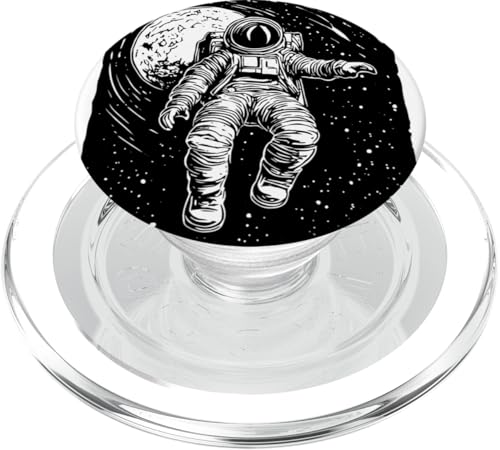 Astronaut schwebt im Weltraum Galaxie Mond PopSockets PopGrip für MagSafe Astronaut schwebt im Weltraum Galaxie Mond PopSockets PopGrip für MagSafe von Cosmic Landscape and Astronaut Artwork
