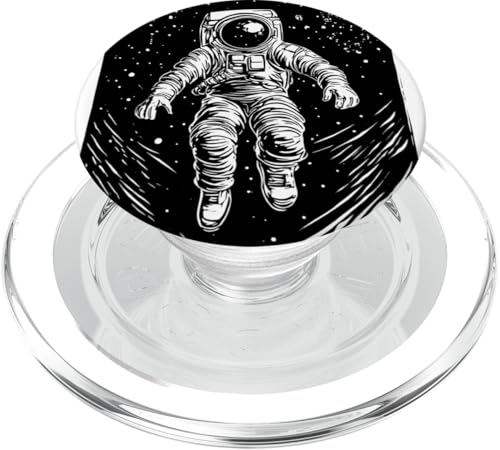 Astronaut schwebt im Weltraum Kunstwerk Galaxie Mond PopSockets PopGrip für MagSafe Astronaut schwebt im Weltraum Kunstwerk Galaxie Mond PopSockets PopGrip für MagSafe von Cosmic Landscape and Astronaut Artwork