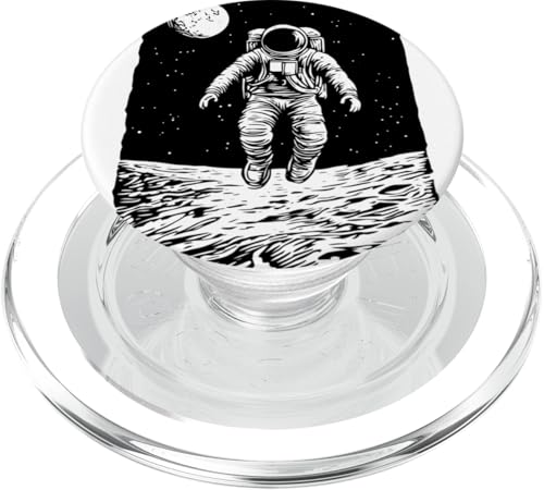 Astronaut schwebt im Weltraum Kunstwerk Galaxie Mond PopSockets PopGrip für MagSafe Astronaut schwebt im Weltraum Kunstwerk Galaxie Mond PopSockets PopGrip für MagSafe von Cosmic Landscape and Astronaut Artwork