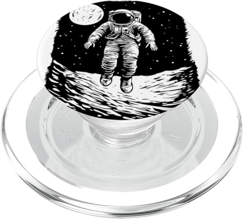Astronaut schwebt im Weltraum PopSockets PopGrip für MagSafe Astronaut schwebt im Weltraum PopSockets PopGrip für MagSafe von Cosmic Landscape and Astronaut Artwork