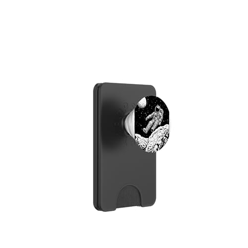 Futuristischer Astronaut schwebt im Weltraum PopSockets PopWallet für MagSafe Futuristischer Astronaut schwebt im Weltraum PopSockets PopWallet für MagSafe von Cosmic Landscape and Astronaut Artwork