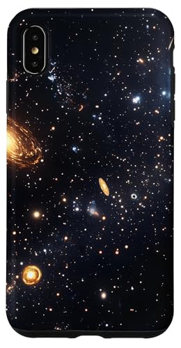 Kosmischer Raum Kosmische Sterne Universumsdesign Hülle für iPhone XS Max Kosmischer Raum Kosmische Sterne Universumsdesign Hülle für iPhone XS Max von Cosmic and Space Designs