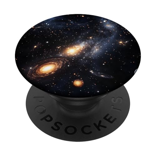Raumdesign von Sternen und Universum für Astrologieliebhaber PopSockets Klebender PopGrip Raumdesign von Sternen und Universum für Astrologieliebhaber PopSockets Klebender PopGrip von Cosmic and Space Designs