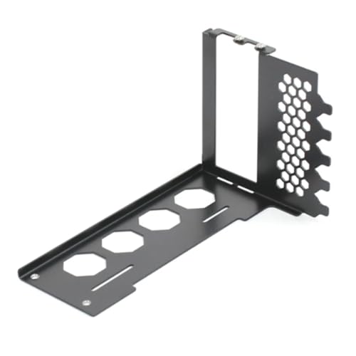 Cosmin Vertikale GPU-Halterung, Grafikkartenhalter, Grafikkarte, VGA-Stützregal, Robuste Metallhalterung für Heimwerker-Computer, Langlebig, Einfache Installation, Einfach zu Bedienen (A) von Cosmin