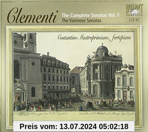 Clementi - die Klaviersonaten Vol.1 von Costantino Mastroprimiano