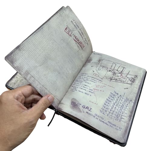 Costumeteers SOAP JOURNAL COD Duty Book MacTavish Tactical 100 Pages Diary Notebook Memorabilia Mission Logs Credenhill Press props von Costumeteers