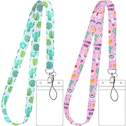 Cosysparks Lanyard, Cartoon Rosa, Klassisch, Nylon, 2er-Set, Ausweishülle mit Schlüsselband, Transparent, Wasserdicht, 11,2 x 7 cm, 5,6 cm breit, 45 cm lang, Ideal für Büro, Schule, Reisen Cosysparks Lanyard, Cartoon Rosa, Klassisch, Nylon, 2er-Set, Ausweishülle mit Schlüsselband, Transparent, Wasserdicht, 11,2 x 7 cm, 5,6 cm breit, 45 cm lang, Ideal für Büro, Schule, Reisen von Cosysparks