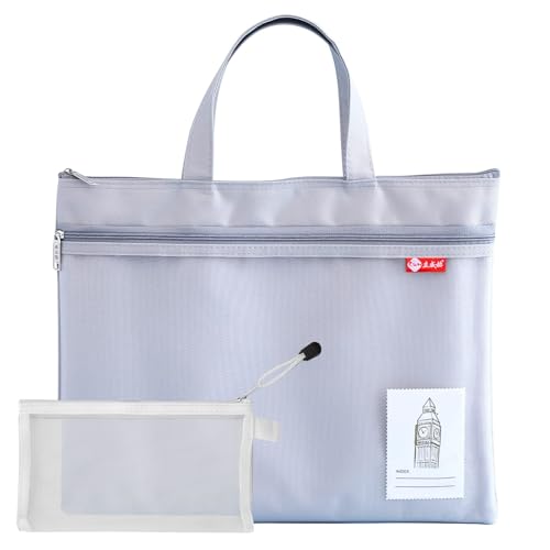 Dokumententasche a4, 2-Pcs Dokumententasche Reißverschluss Dokumententasche a4 Mesh mit Griff Wasserdicht Mesh Beutel Mit Reißverschluss Doppelschicht für Studenten Bürobedarf Dokumententasche a4, 2-Pcs Dokumententasche Reißverschluss Dokumententasche a4 Mesh mit Griff Wasserdicht Mesh Beutel Mit Reißverschluss Doppelschicht für Studenten Bürobedarf von Cosysparks