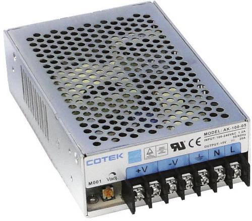 Cotek AK 100-05 AC/DC-Einbaunetzteil 20A 100W 5.5 V/DC 1St. von Cotek