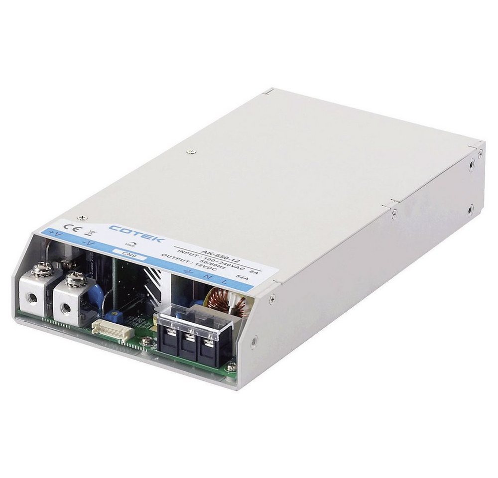 Cotek Cotek AK 650-12 Schaltnetzteil 12 V/DC 50 A 600 W AC/DC-Einbaunetzteil Cotek Cotek AK 650-12 Schaltnetzteil 12 V/DC 50 A 600 W AC/DC-Einbaunetzteil von Cotek