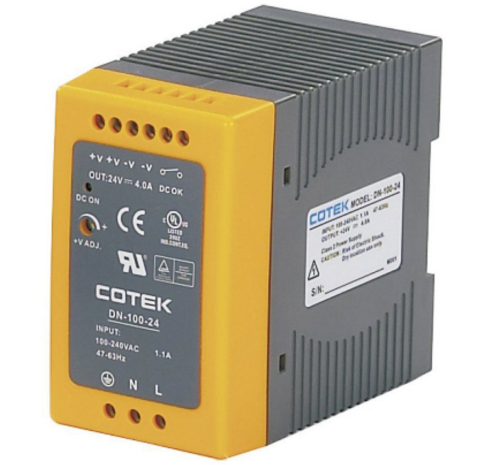 Cotek Cotek DN 100-15 Hutschienen-Netzteil (DIN-Rail) 15 V/DC 6.4 A 96 W An Hutschienen-Netzteil von Cotek