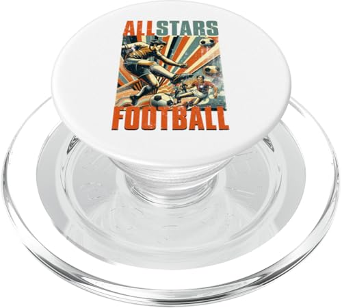 All Stars Retro Euro Fußball Löwin PopSockets PopGrip für MagSafe All Stars Retro Euro Fußball Löwin PopSockets PopGrip für MagSafe von Coto7