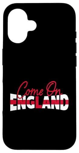 Come On England Euro Fußball Flagge Text Löwin Hülle für iPhone 16 Come On England Euro Fußball Flagge Text Löwin Hülle für iPhone 16 von Coto7