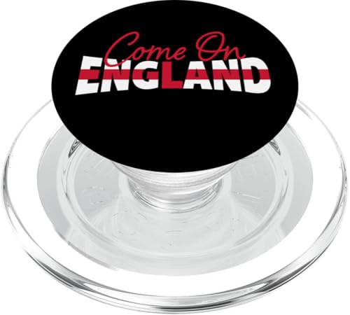 Come On England Euro Fußball Flagge Text Löwin PopSockets PopGrip für MagSafe Come On England Euro Fußball Flagge Text Löwin PopSockets PopGrip für MagSafe von Coto7