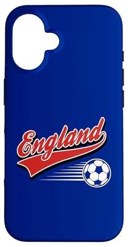 England Baseball Text Euro Fußball Löwin Hülle für iPhone 16 von Coto7