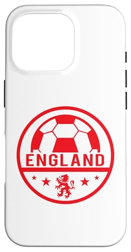 England Circle Euro Fußball Emblem Löwin Hülle für iPhone 16 Pro von Coto7