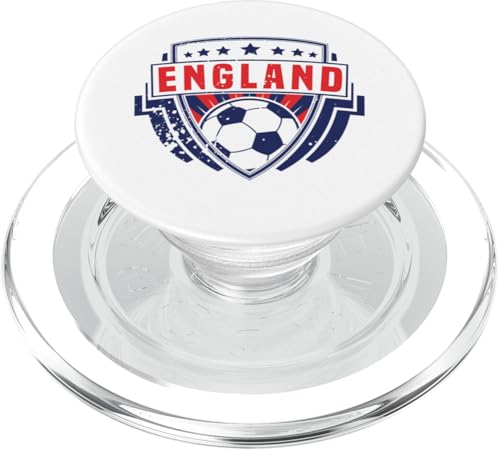 England-Euro-Fußball-Abzeichen, dunkelblau Löwin PopSockets PopGrip für MagSafe England-Euro-Fußball-Abzeichen, dunkelblau Löwin PopSockets PopGrip für MagSafe von Coto7