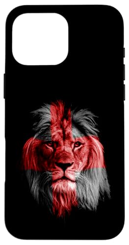 England Euro Fußball Löwe Kreuz Löwin Hülle für iPhone 16 Pro Max England Euro Fußball Löwe Kreuz Löwin Hülle für iPhone 16 Pro Max von Coto7