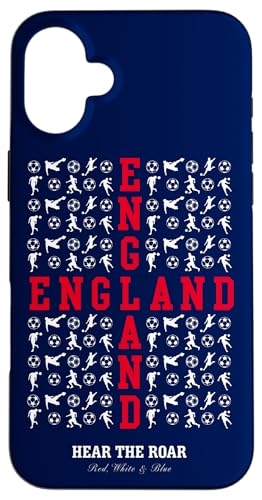 England Hear The Roar Euro Football Löwin Hülle für iPhone 16 Plus von Coto7