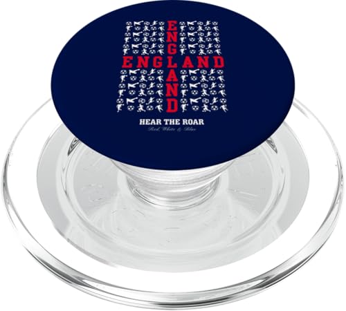 England Hear The Roar Euro Football Löwin PopSockets PopGrip für MagSafe England Hear The Roar Euro Football Löwin PopSockets PopGrip für MagSafe von Coto7