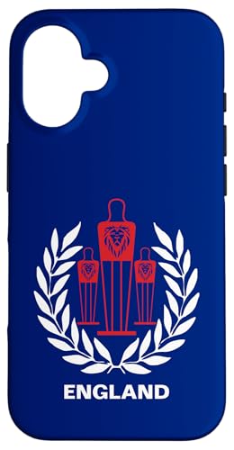 England Löwenköpfe Euro Fußball Löwin Kranz Hülle für iPhone 16 England Löwenköpfe Euro Fußball Löwin Kranz Hülle für iPhone 16 von Coto7