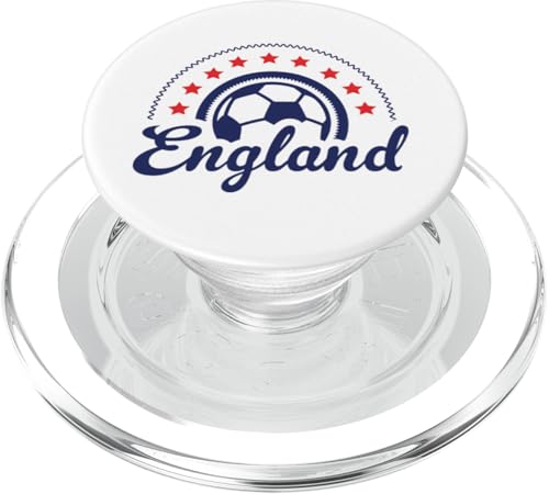 England Red Star Euro Fußball Umriss Löwin PopSockets PopGrip für MagSafe England Red Star Euro Fußball Umriss Löwin PopSockets PopGrip für MagSafe von Coto7