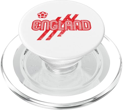England Retro Distress Euro Fußball Löwin PopSockets PopGrip für MagSafe England Retro Distress Euro Fußball Löwin PopSockets PopGrip für MagSafe von Coto7