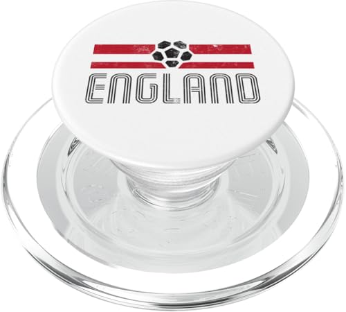 England Retro Stripe Euro Fußball Löwin PopSockets PopGrip für MagSafe England Retro Stripe Euro Fußball Löwin PopSockets PopGrip für MagSafe von Coto7