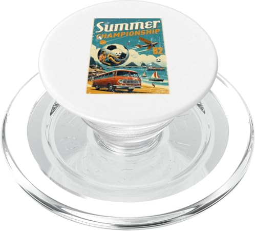 England Sommermeisterschaft Retro Euro Fußball Löwin PopSockets PopGrip für MagSafe England Sommermeisterschaft Retro Euro Fußball Löwin PopSockets PopGrip für MagSafe von Coto7