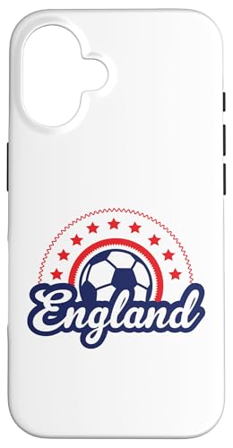 England Star Euro Fußball Umriss Löwin Hülle für iPhone 16 England Star Euro Fußball Umriss Löwin Hülle für iPhone 16 von Coto7