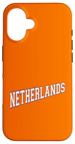 Niederlande Varsity Text Euro Football Hülle für iPhone 16 Niederlande Varsity Text Euro Football Hülle für iPhone 16 von Coto7