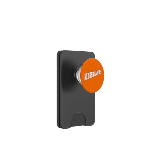 Niederlande Varsity Text Euro Football PopSockets PopWallet für MagSafe Niederlande Varsity Text Euro Football PopSockets PopWallet für MagSafe von Coto7