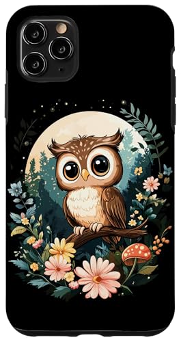 Eule auf Zweig mit Blätter auf Baum Eulen Cottagecore Hülle für iPhone 11 Pro Max Eule auf Zweig mit Blätter auf Baum Eulen Cottagecore Hülle für iPhone 11 Pro Max von Cottagecore Eulen Designs für Frühling und Herbst