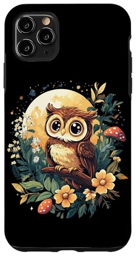 Eule auf Zweig mit Blätter auf Baum Eulen Cottagecore Hülle für iPhone 11 Pro Max Eule auf Zweig mit Blätter auf Baum Eulen Cottagecore Hülle für iPhone 11 Pro Max von Cottagecore Eulen Designs für Frühling und Herbst