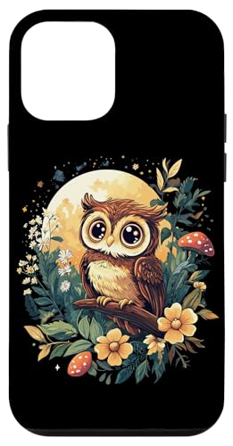 Eule auf Zweig mit Blätter auf Baum Eulen Cottagecore Hülle für iPhone 12 mini Eule auf Zweig mit Blätter auf Baum Eulen Cottagecore Hülle für iPhone 12 mini von Cottagecore Eulen Designs für Frühling und Herbst