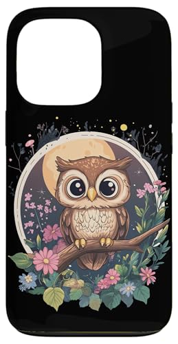 Eule auf Zweig mit Blätter auf Baum Eulen Cottagecore Hülle für iPhone 13 Pro Eule auf Zweig mit Blätter auf Baum Eulen Cottagecore Hülle für iPhone 13 Pro von Cottagecore Eulen Designs für Frühling und Herbst