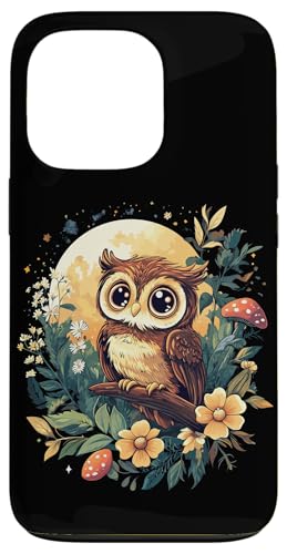 Eule auf Zweig mit Blätter auf Baum Eulen Cottagecore Hülle für iPhone 13 Pro Eule auf Zweig mit Blätter auf Baum Eulen Cottagecore Hülle für iPhone 13 Pro von Cottagecore Eulen Designs für Frühling und Herbst