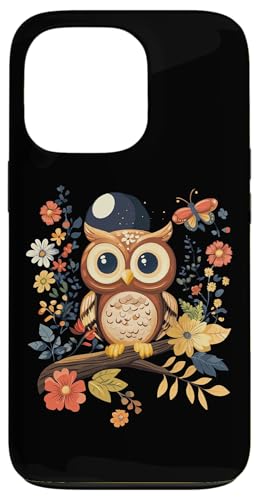 Eule auf Zweig mit Blätter auf Baum Eulen Cottagecore Hülle für iPhone 13 Pro Eule auf Zweig mit Blätter auf Baum Eulen Cottagecore Hülle für iPhone 13 Pro von Cottagecore Eulen Designs für Frühling und Herbst
