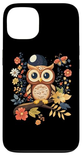 Eule auf Zweig mit Blätter auf Baum Eulen Cottagecore Hülle für iPhone 13 Eule auf Zweig mit Blätter auf Baum Eulen Cottagecore Hülle für iPhone 13 von Cottagecore Eulen Designs für Frühling und Herbst