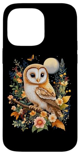 Eule auf Zweig mit Blätter auf Baum Eulen Cottagecore Hülle für iPhone 14 Pro Max Eule auf Zweig mit Blätter auf Baum Eulen Cottagecore Hülle für iPhone 14 Pro Max von Cottagecore Eulen Designs für Frühling und Herbst