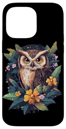 Eule auf Zweig mit Blätter auf Baum Eulen Cottagecore Hülle für iPhone 14 Pro Max Eule auf Zweig mit Blätter auf Baum Eulen Cottagecore Hülle für iPhone 14 Pro Max von Cottagecore Eulen Designs für Frühling und Herbst