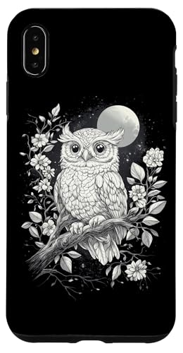 Eule auf Zweig mit Blätter auf Baum Eulen Cottagecore Hülle für iPhone XS Max Eule auf Zweig mit Blätter auf Baum Eulen Cottagecore Hülle für iPhone XS Max von Cottagecore Eulen Designs für Frühling und Herbst