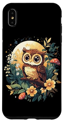Eule auf Zweig mit Blätter auf Baum Eulen Cottagecore Hülle für iPhone XS Max Eule auf Zweig mit Blätter auf Baum Eulen Cottagecore Hülle für iPhone XS Max von Cottagecore Eulen Designs für Frühling und Herbst