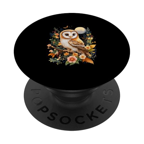 Eule auf Zweig mit Blätter auf Baum Eulen Cottagecore PopSockets Klebender PopGrip Eule auf Zweig mit Blätter auf Baum Eulen Cottagecore PopSockets Klebender PopGrip von Cottagecore Eulen Designs für Frühling und Herbst