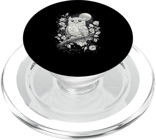 Eule auf Zweig mit Blätter auf Baum Eulen Cottagecore PopSockets PopGrip für MagSafe Eule auf Zweig mit Blätter auf Baum Eulen Cottagecore PopSockets PopGrip für MagSafe von Cottagecore Eulen Designs für Frühling und Herbst