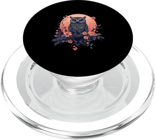 Eule auf Zweig mit Blätter auf Baum Eulen Cottagecore PopSockets PopGrip für MagSafe Eule auf Zweig mit Blätter auf Baum Eulen Cottagecore PopSockets PopGrip für MagSafe von Cottagecore Eulen Designs für Frühling und Herbst
