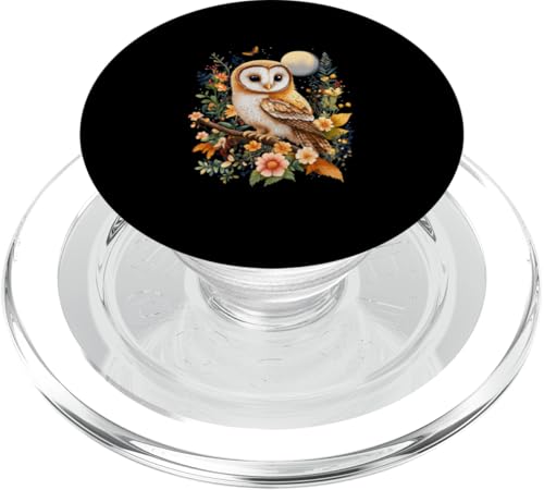 Eule auf Zweig mit Blätter auf Baum Eulen Cottagecore PopSockets PopGrip für MagSafe Eule auf Zweig mit Blätter auf Baum Eulen Cottagecore PopSockets PopGrip für MagSafe von Cottagecore Eulen Designs für Frühling und Herbst