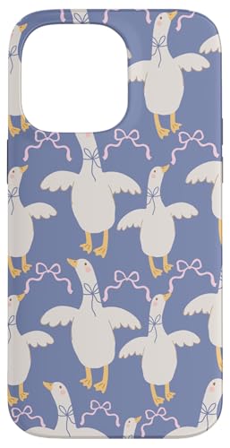 Niedliche Cottagecore-Blumen und Gänse pastellrosa Schleife Hülle für iPhone 14 Pro Max Niedliche Cottagecore-Blumen und Gänse pastellrosa Schleife Hülle für iPhone 14 Pro Max von Cottagecore and Nature tees