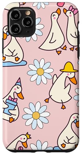 Niedlicher Cottagecore-Blumen- und Gänse-Pastelldruck Hülle für iPhone 11 Pro Max Niedlicher Cottagecore-Blumen- und Gänse-Pastelldruck Hülle für iPhone 11 Pro Max von Cottagecore and Nature tees